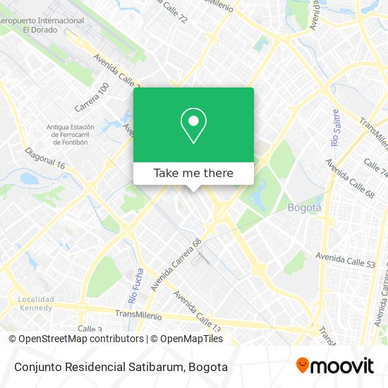 Conjunto Residencial Satibarum map