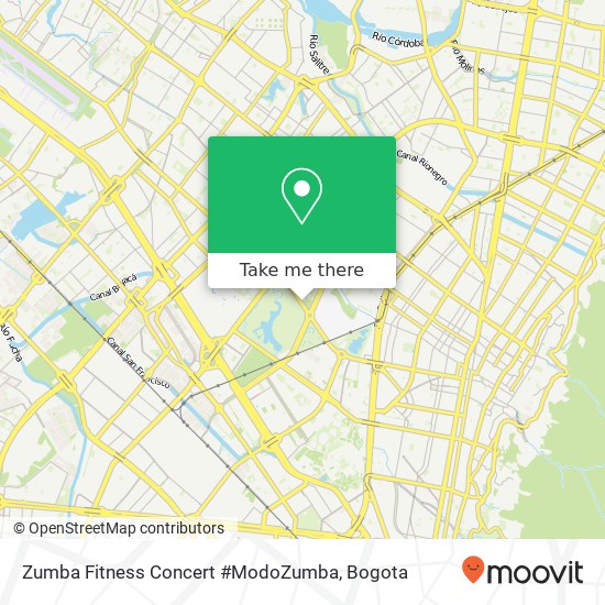 Zumba Fitness Concert #ModoZumba map