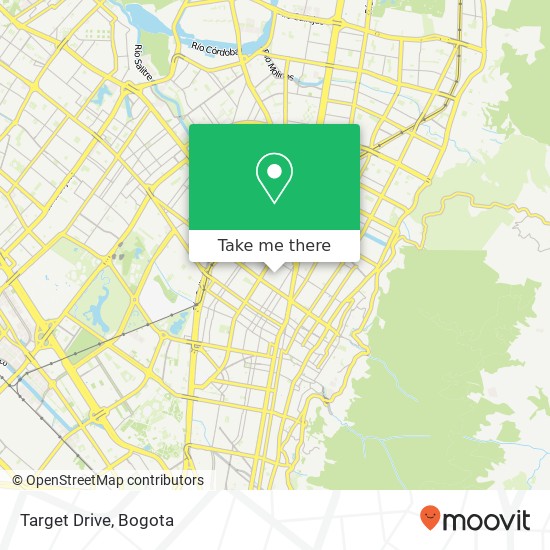Mapa de Target Drive