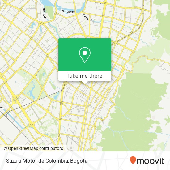 Suzuki Motor de Colombia map