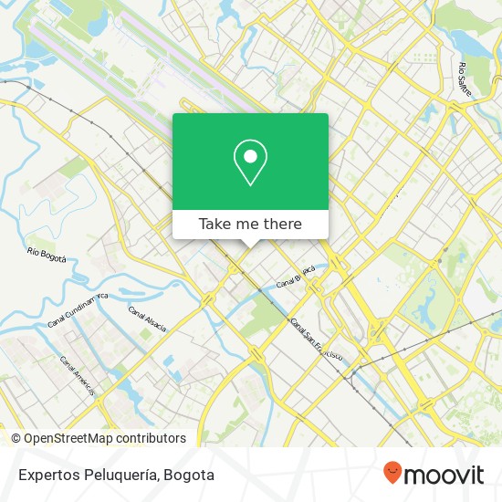 Expertos Peluquería map