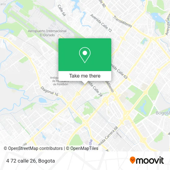 4 72 calle 26 map