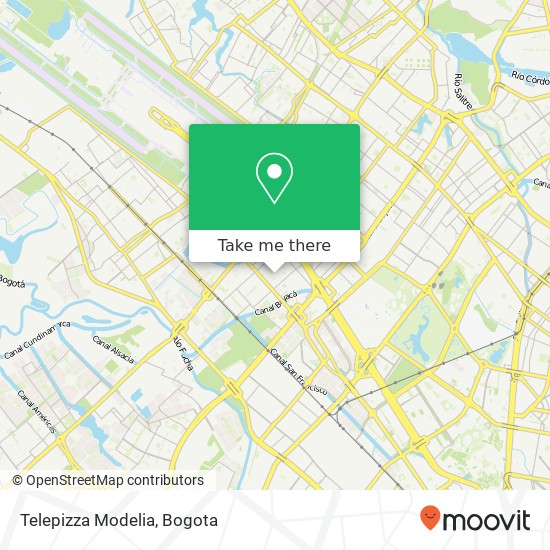 Telepizza Modelia map