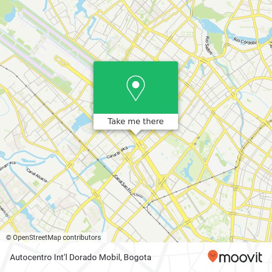 Mapa de Autocentro Int'l Dorado Mobil