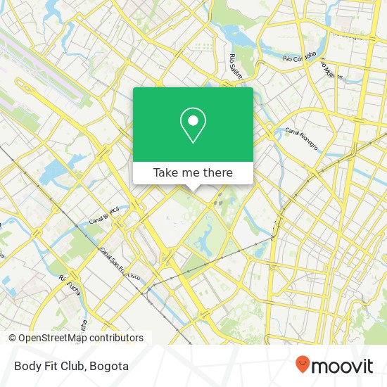 Body Fit Club map