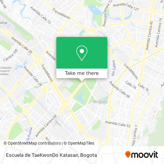 Escuela de TaeKwonDo Katasan map