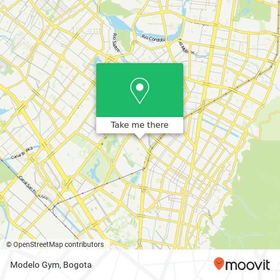 Mapa de Modelo Gym