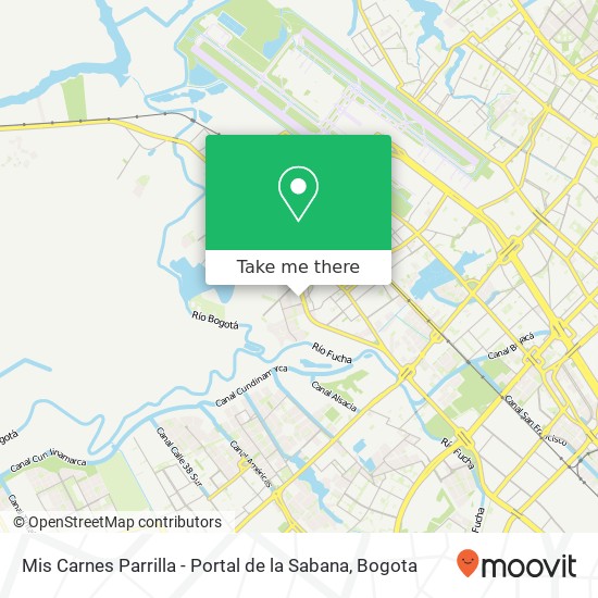 Mis Carnes Parrilla - Portal de la Sabana map