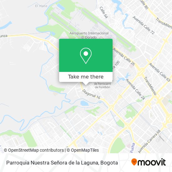 Parroquia Nuestra Señora de la Laguna map