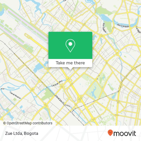 Mapa de Zue Ltda