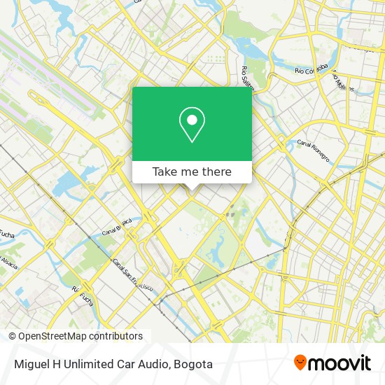 Miguel H Unlimited Car Audio map