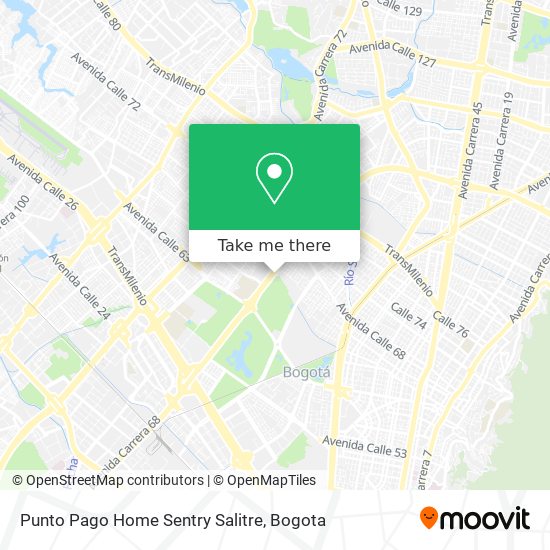 Punto Pago Home Sentry Salitre map