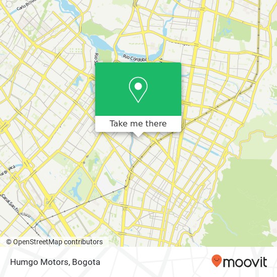 Humgo Motors map