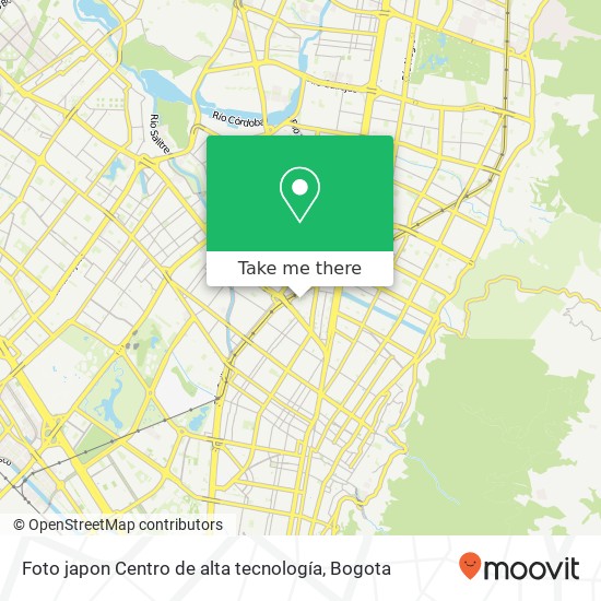 Foto japon Centro de alta tecnología map