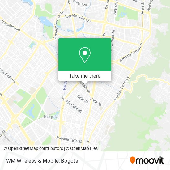 WM Wireless & Mobile map