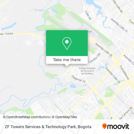 ZF Towers Services & Technology Park map