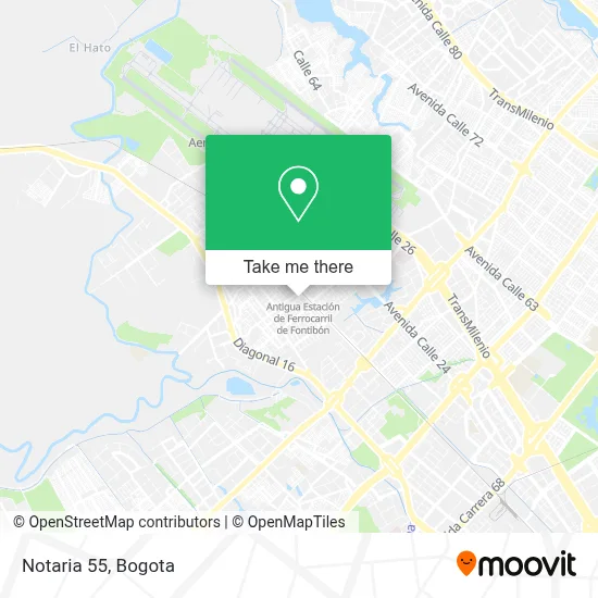 Notaria 55 map