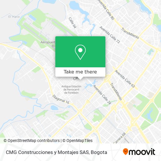 CMG Construcciones y Montajes SAS map
