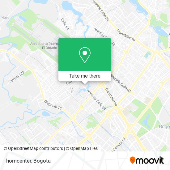 homcenter map