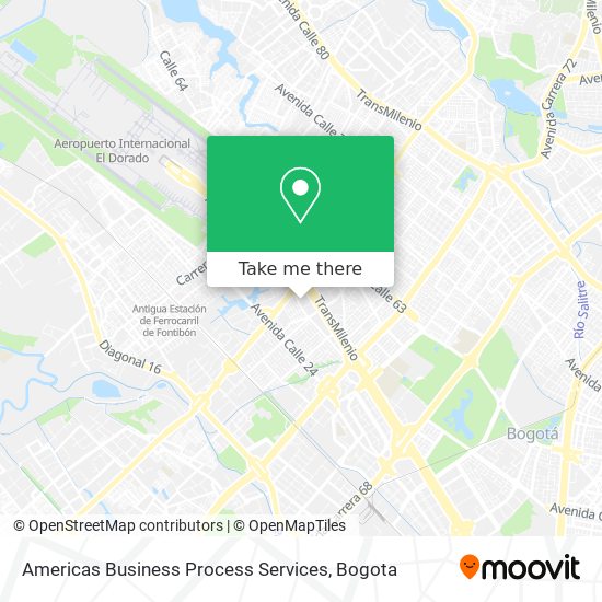 Americas Business Process Services map