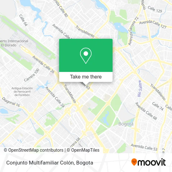 Mapa de Conjunto Multifamiliar Colón