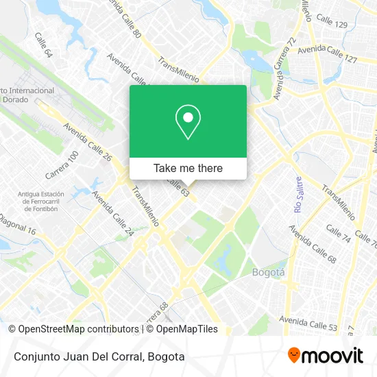 Mapa de Conjunto Juan Del Corral