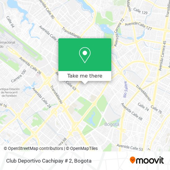 Club Deportivo Cachipay # 2 map