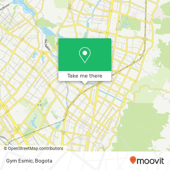 Gym Esmic map