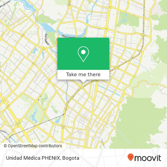 Unidad Médica PHENIX map