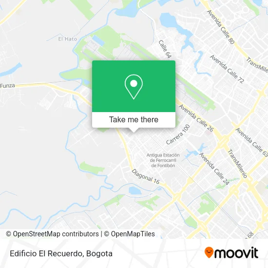 Edificio El Recuerdo map