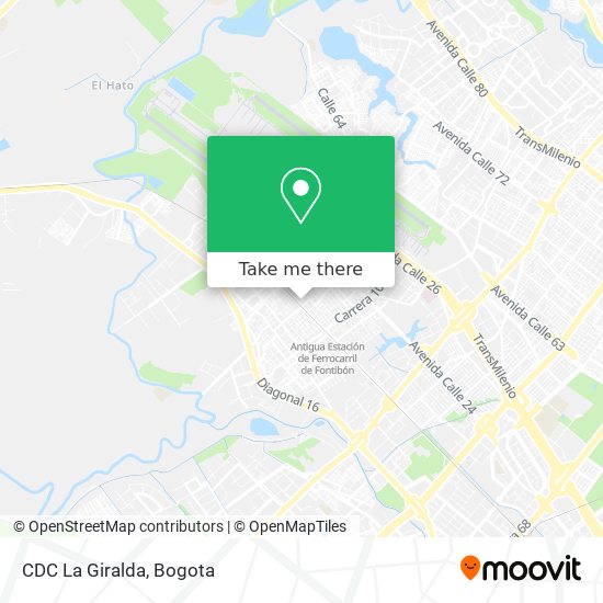 CDC La Giralda map