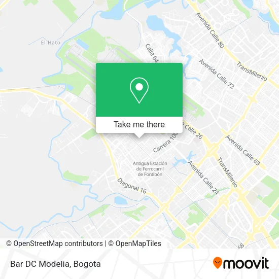 Bar DC Modelia map