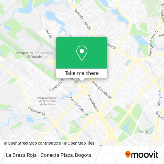 Mapa de La Brasa Roja - Conecta Plaza