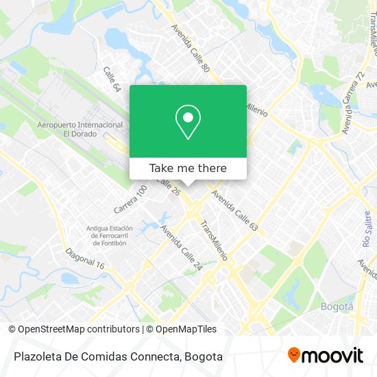 Plazoleta De Comidas Connecta map
