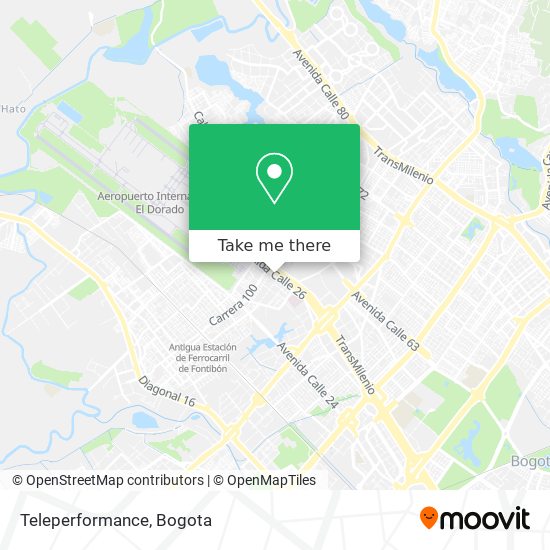 Mapa de Teleperformance