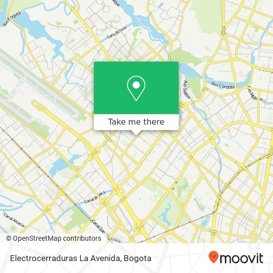 Electrocerraduras La Avenida map