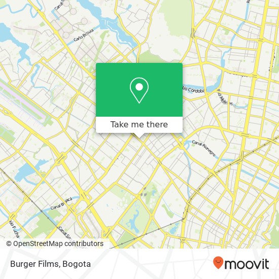 Mapa de Burger Films