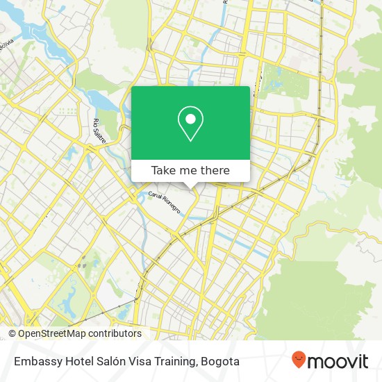 Mapa de Embassy Hotel Salón Visa Training