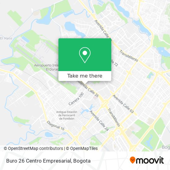 Buro 26 Centro Empresarial map