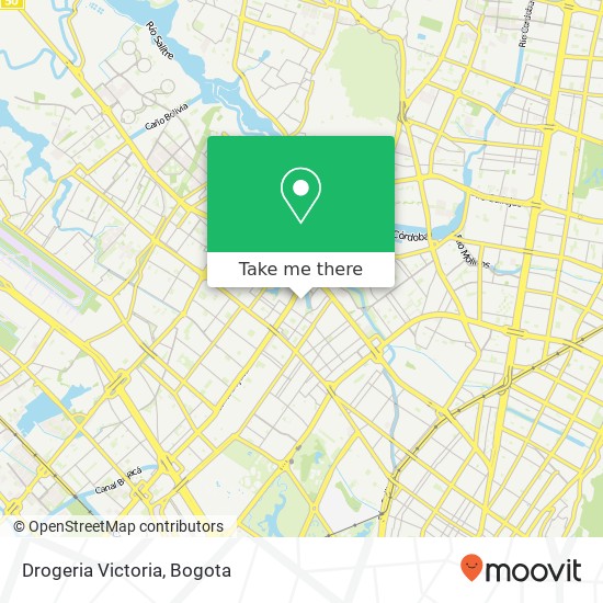 Drogeria Victoria map