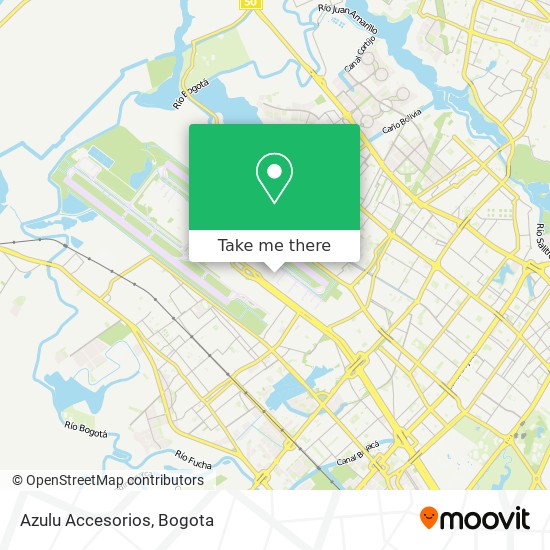 Azulu Accesorios map