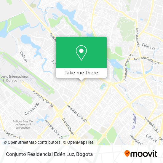 Conjunto Residencial Edén Luz map