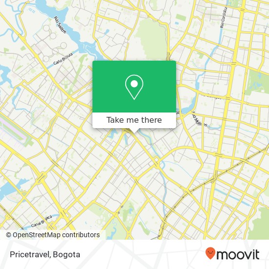 Pricetravel map