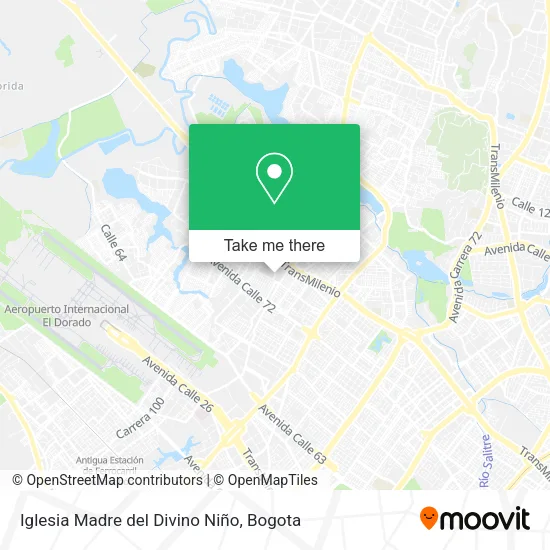Iglesia Madre del Divino Niño map