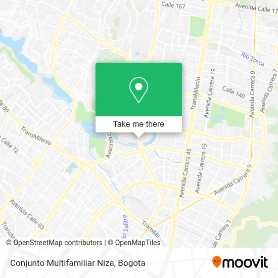 Conjunto Multifamiliar Niza map