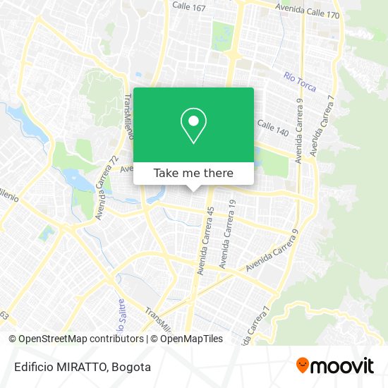 Edificio MIRATTO map