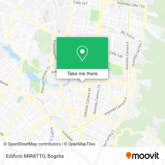 Edificio MIRATTO map