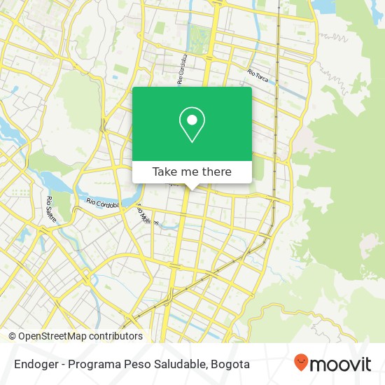 Endoger - Programa Peso Saludable map