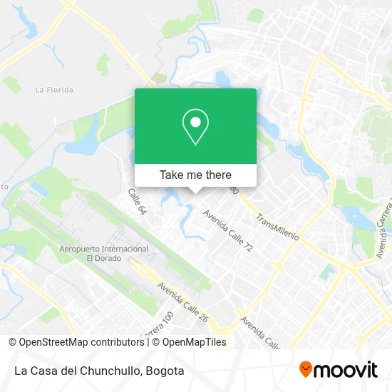 La Casa del Chunchullo map