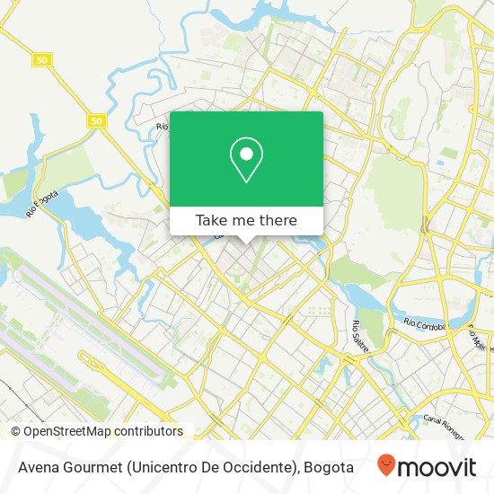 Avena Gourmet  (Unicentro De Occidente) map